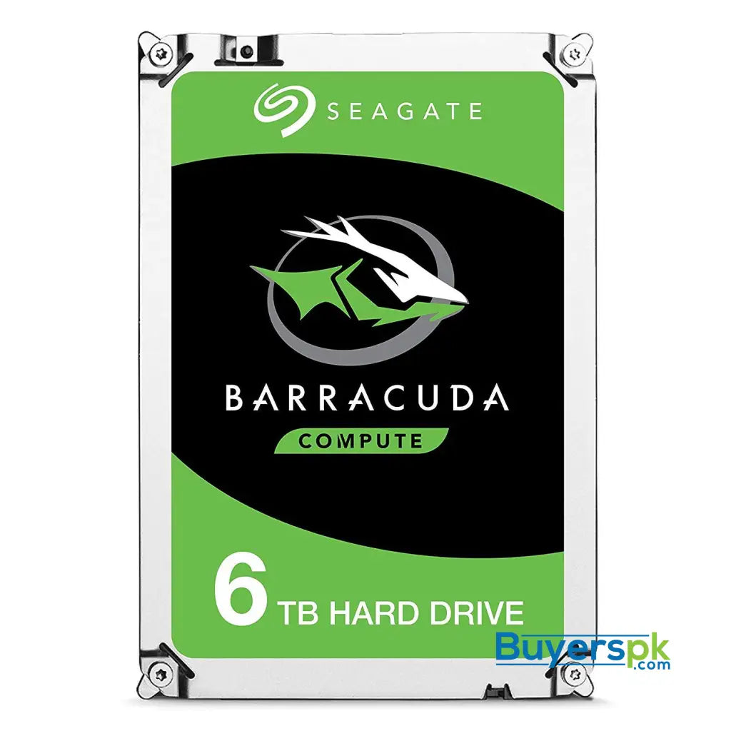 Seagate Barracuda Internal Hard Drive 6TB SATA 6Gb/s 256MB Cache 3.5-Inch (ST6000DM003) 2 Yrs Warranty - Hard Drive Seagate Barracuda Internal Hard Drive 6TB SATA 6Gb/s 256MB Cache 3.5-Inch (ST6000DM003) 2 Yrs Warranty - Hard Drive